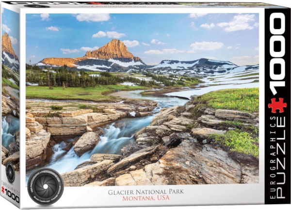 1000 Piece Jigsaw Puzzle - Glacier National Park | EUROGRAPHICS