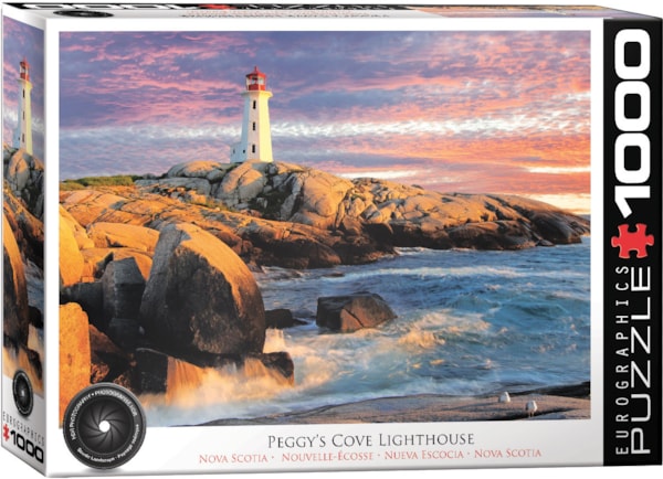 1000 Piece Jigsaw Puzzle - Peggys Cove Lighthouse | EUROGRAPHICS