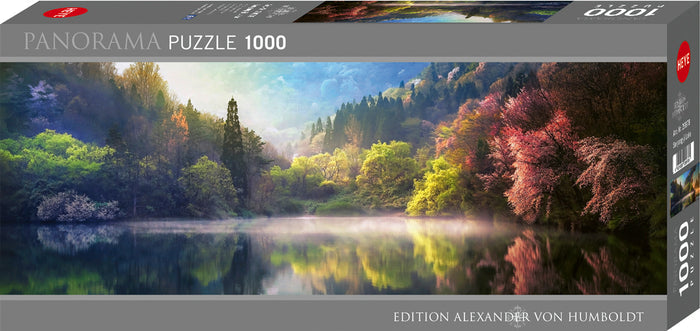 1000 Piece Panoramic Jigsaw Puzzle - Seryang-ji Lang | Heye