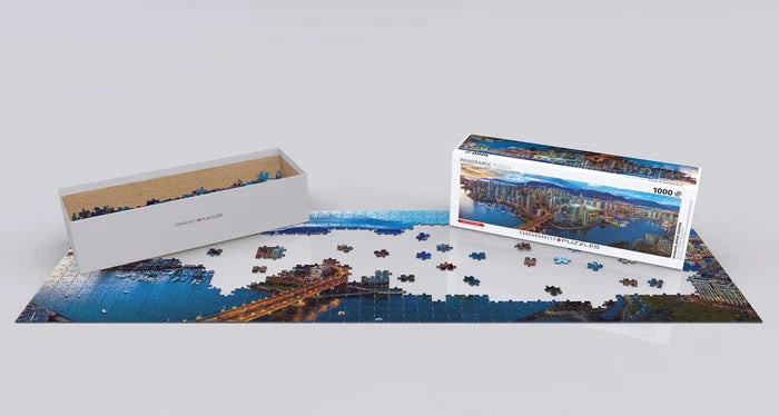 1000 Piece Panoramic Jigsaw Puzzle - Vancouver, British Columbia | EUROGRAPHICS