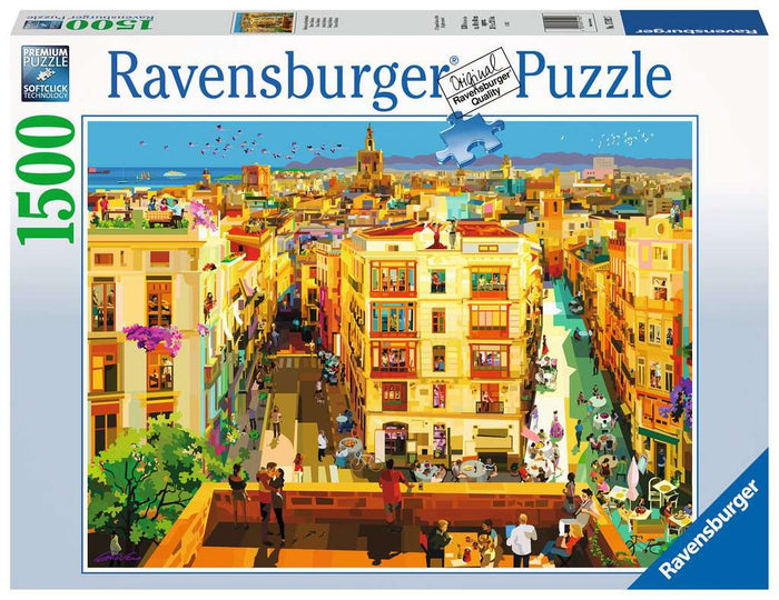 1500 Piece Jigsaw Puzzle - Dining in Valencia | Ravensburger