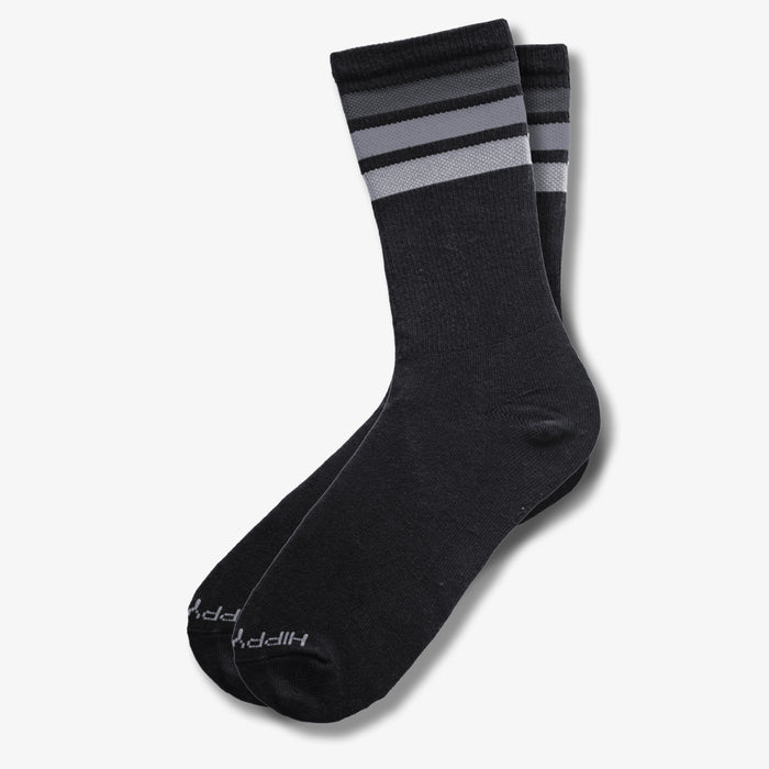 3-Stripe Crews - Shades of Grey