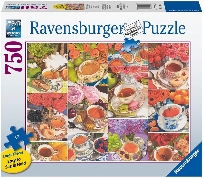 750 Large Format Piece Jigsaw Puzzle - Teatime | Ravensburger