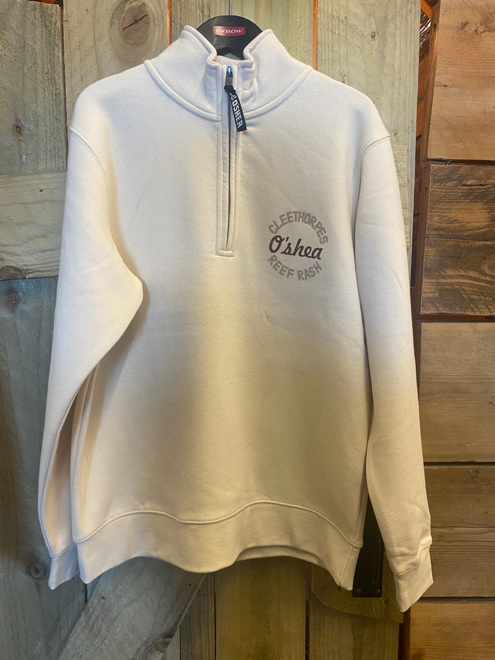 Cleethorpes Ivory Half Zip