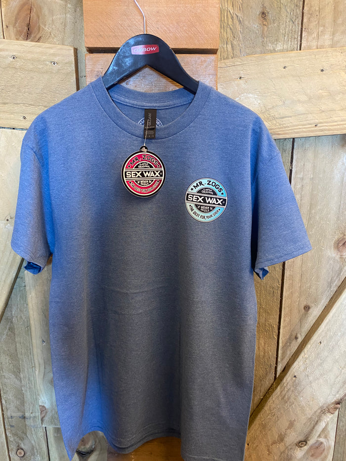 Sex Wax t-shirt - The fade - Indigo Heather