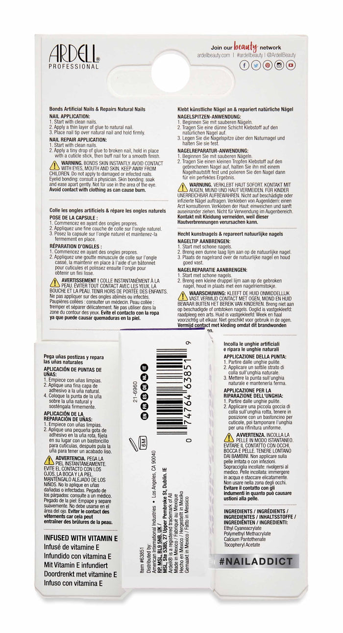 Ardell Nail Addict Strong Hold Glue, 4g