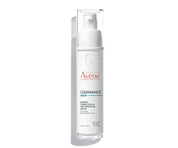 Avene Cleanance NIGHT Blemish Correcting & Age Renewing Cream 30 ml