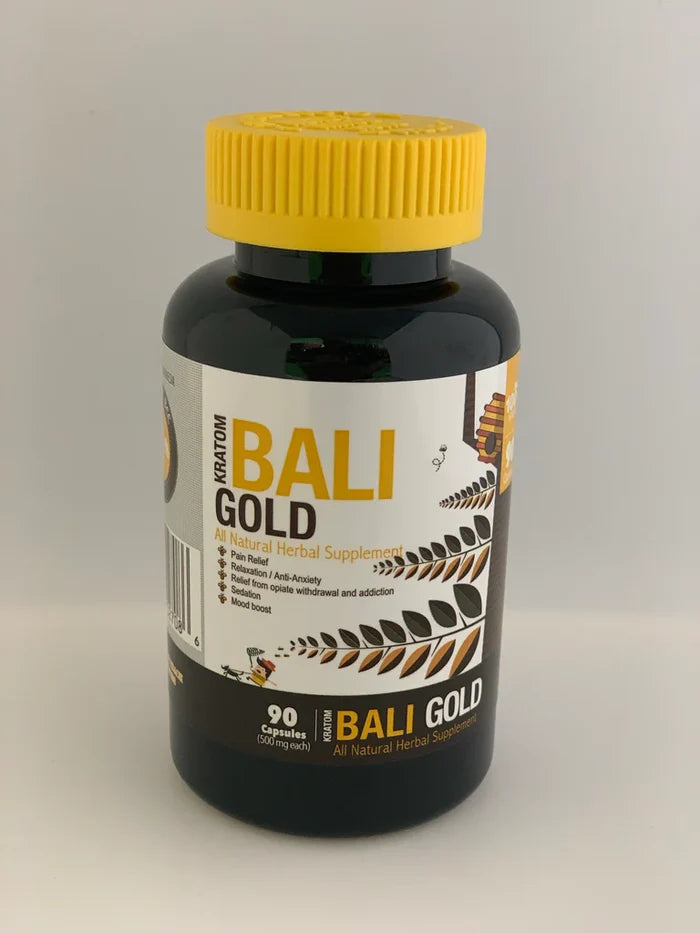 BALI GOLD KRATOM CAPSULES | 90 CT