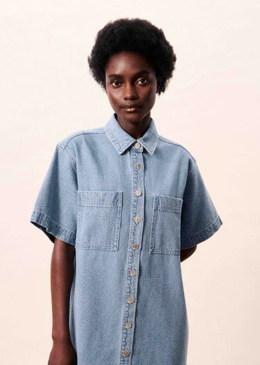 Beryl Dress | Light Blue