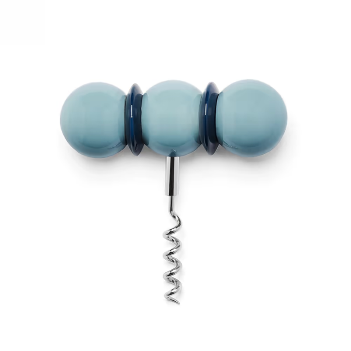 Pale Denim & Navy Bobbin Corkscrew - Becket Hitch