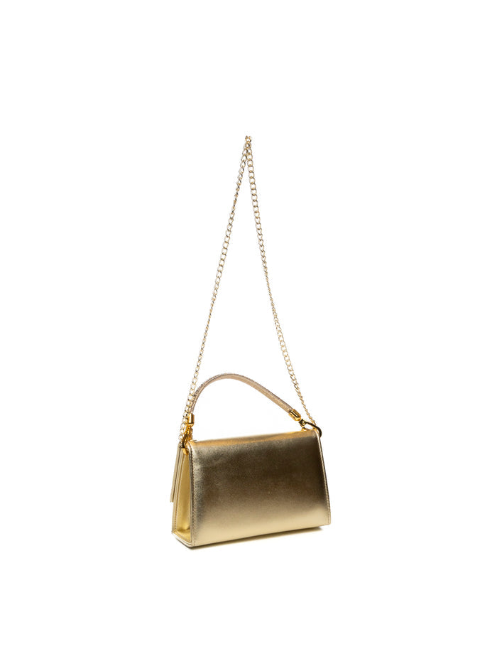 ALBANO borsa mini metal platino A1028 METAL-PLATINO