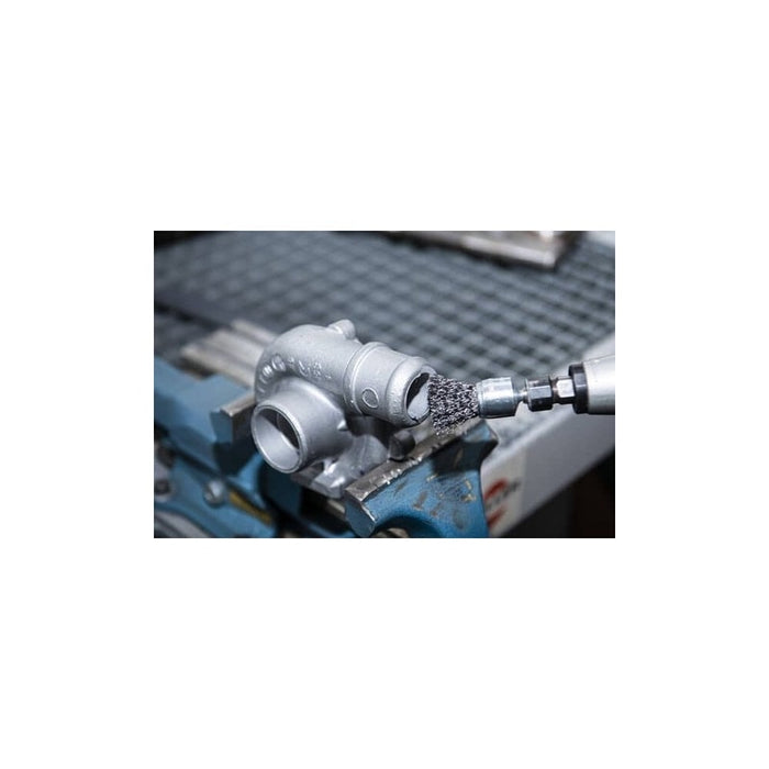 BPS 600 W Crimped Wire End Brush For Stainless Steel