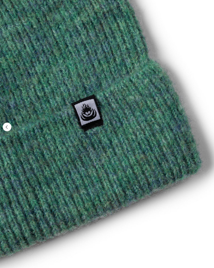 Brushed Maine - Recycled Beanie - Green