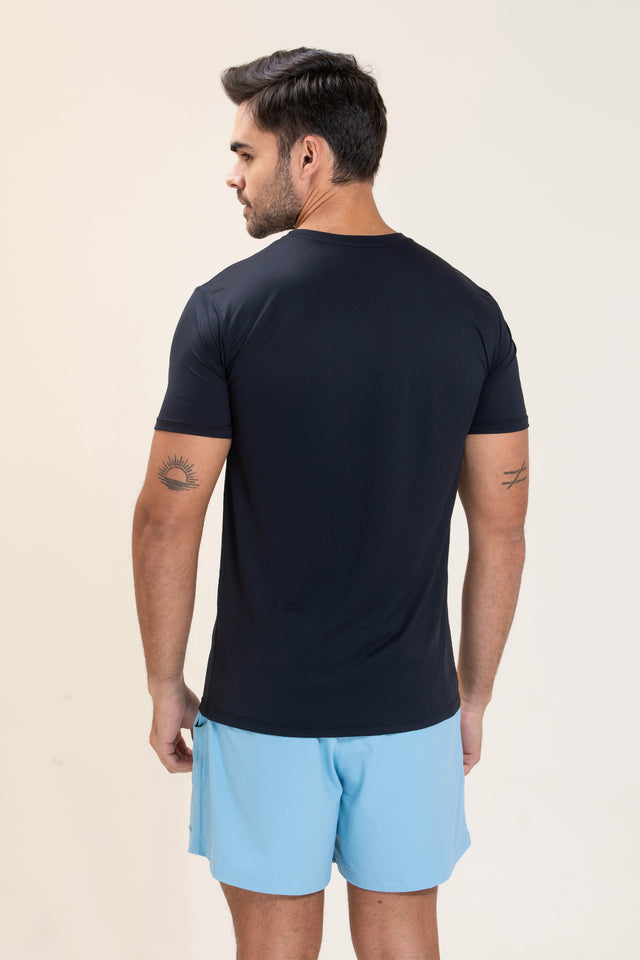 Camisa Masc. Crepe Beat Max - Preta
