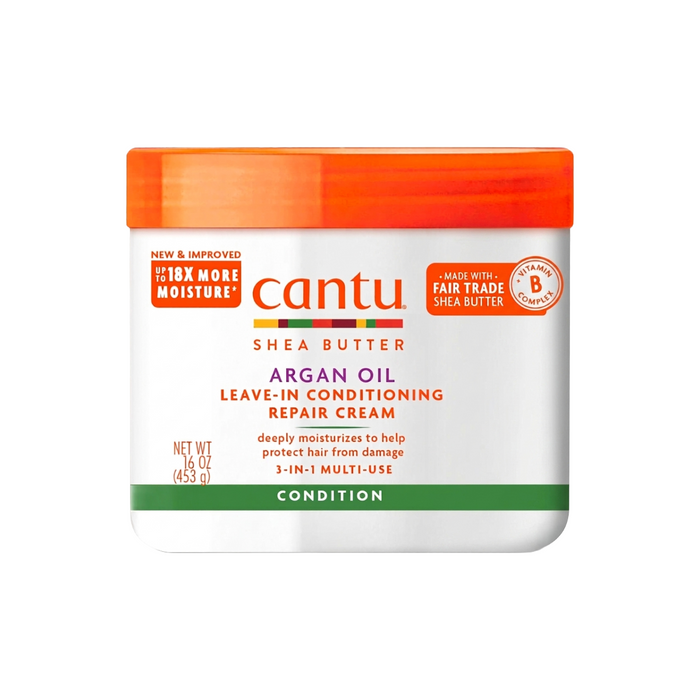 cantu Argan Oil Leave-In Conditioning Repair Cream 16oz