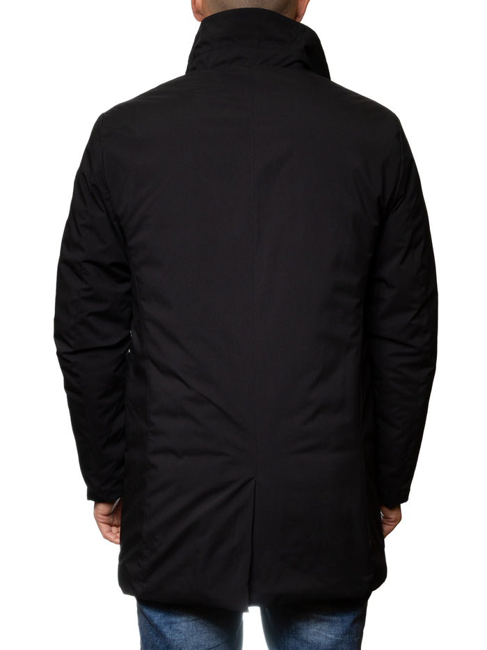 MORE cappotto tessuto nero M2075 TESS-NERO