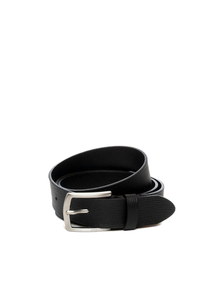 GUESS Cintura pelle nero BM7874 P6235 MILANO-BLACK