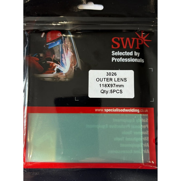 Clear Polycarbonate Outer Lens per/5