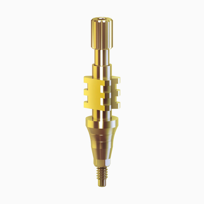 Conical Ratchet Impression Coping, Open Tray, 4.5flr