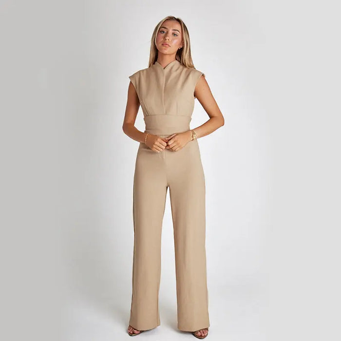 Fashion Elegant Long Sleeveless Jumpsuit Dream World