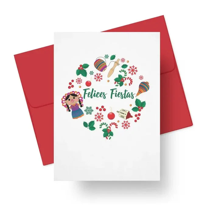 Felices Fiestas Card