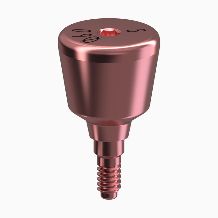 GENESIS ACTIVE™ Conical Healing Abutment, Flared, Ø6.0, H5.0 mm