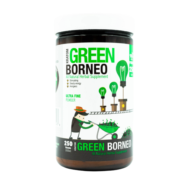 GREEN BORNEO BUMBLE BEE KRATOM POWDER | 250 GRAMS