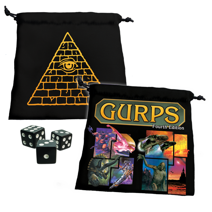 GURPS 4th Edition Dice Bag
