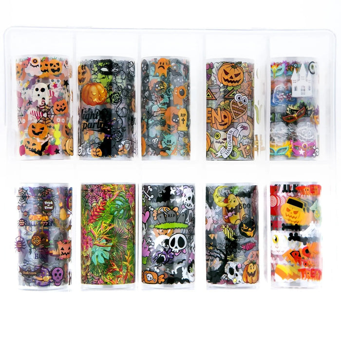 Halloween Foil Set - Various Design 4 Naio Nails