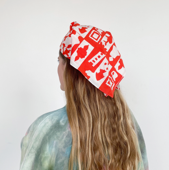 Heirofloral Bandana