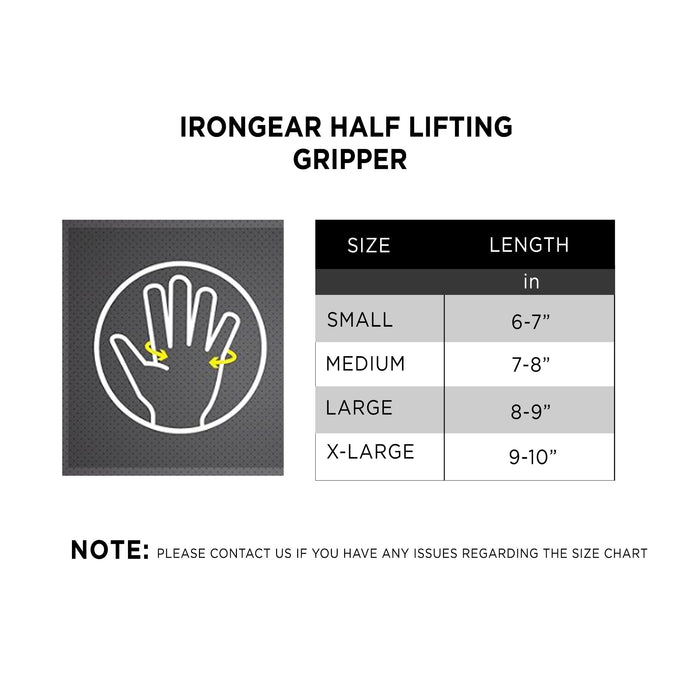 IRONGEAR Half Lifting Gripper - IRONGEAR Fitness