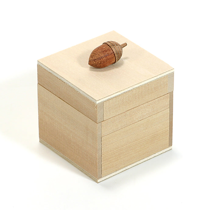 Karakuri Acorn Japanese Puzzle Box