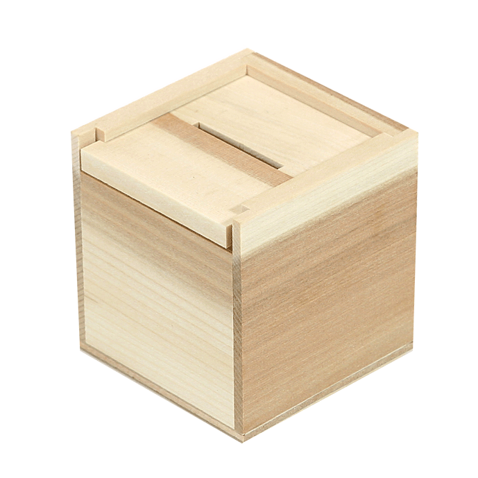 Karakuri Money Bank Japanese Puzzle Box (Self Assembly Kit) 1