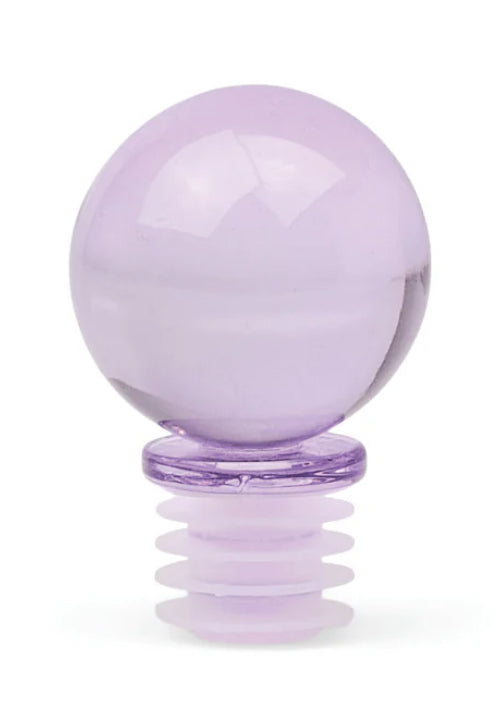 Lilac: Moony Glass Bottle Stopper