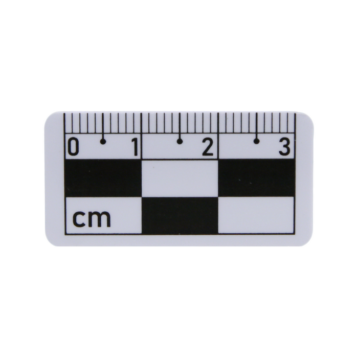 Low Gloss Double-Sided Scale Yes Double-Sided PVC Grid Photography Scale (3cm) CT20051304