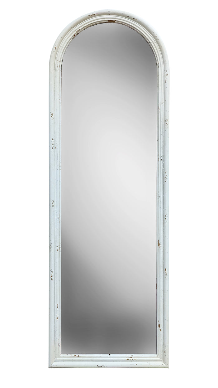 Miramar Mirror, White