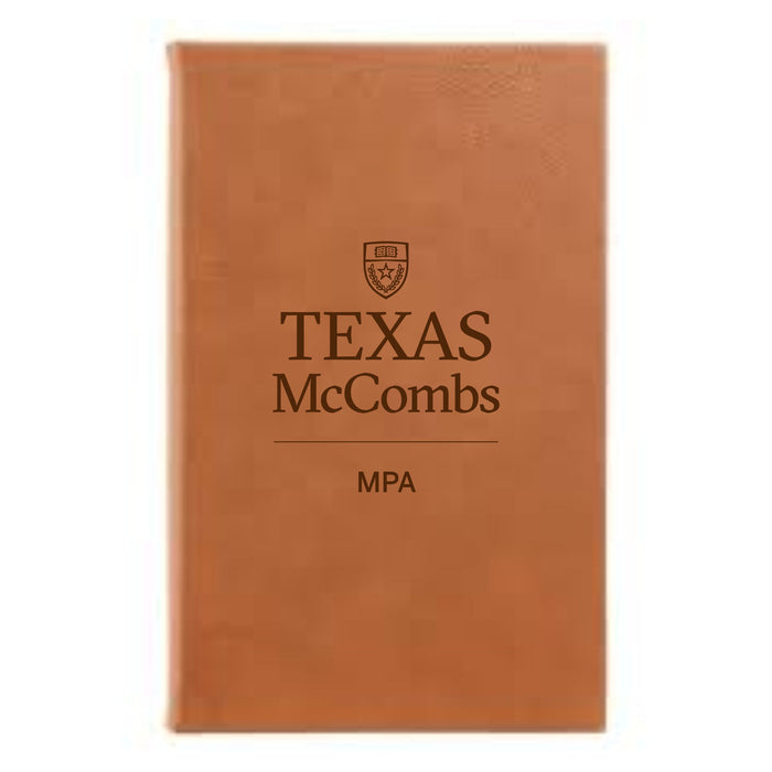 MPA Rawhide Leatherette Journal w/ Lined Notepad