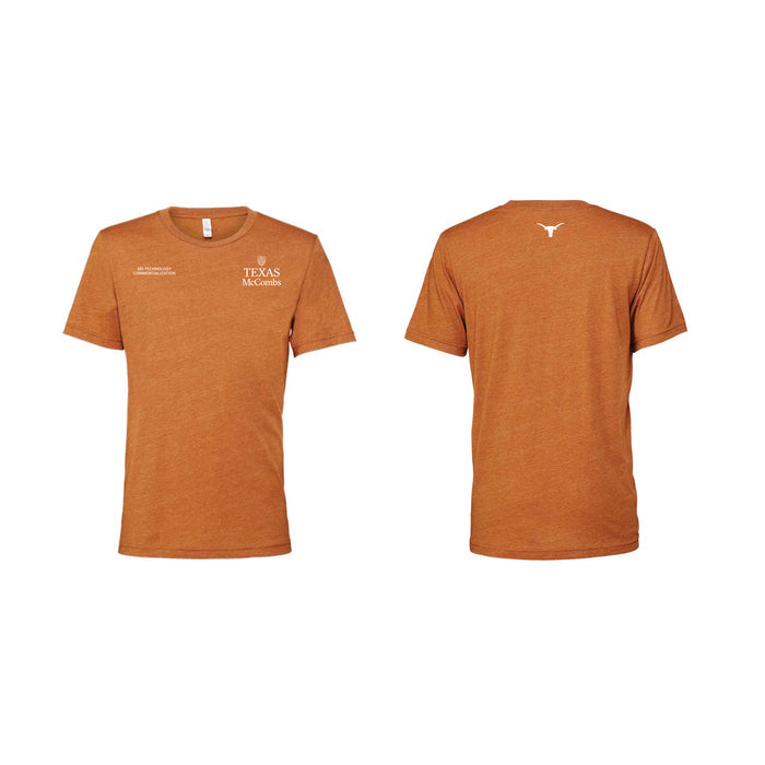 MSTC Bella+Canvas Unisex Heather Burnt Orange Short Sleeve Tee