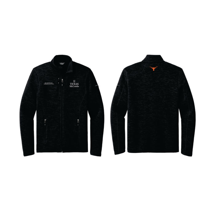 MSTC Eddie Bauer Men's Black Full-Zip Sweater Fleece