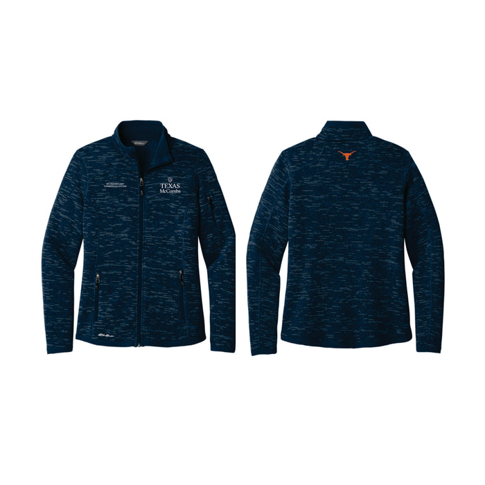 MSTC Eddie Bauer Women's Navy Full-Zip Sweater Fleece