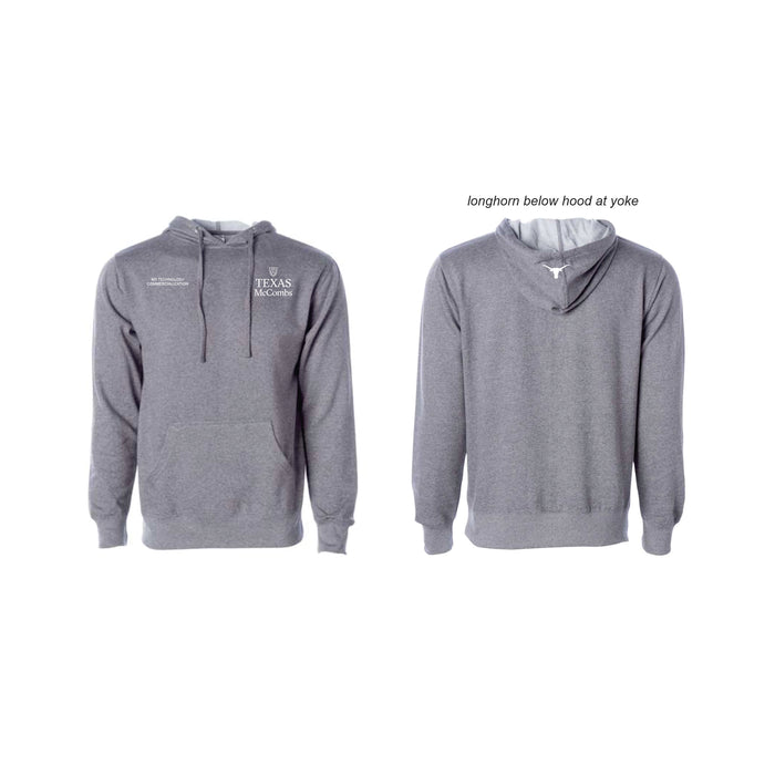 MSTC Independent Unisex Heather Gunmetal Midweight Hooded Sweatshirt