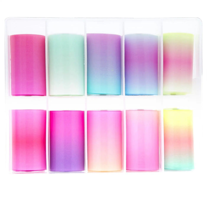 Neon Ombre Selection TFS-149 Naio Nails
