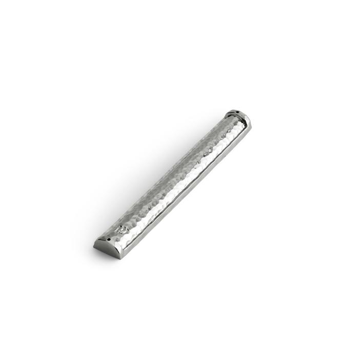 Nickel-plate Hammer tone Mezuzah - Michael Aram - Mitzvahland.com