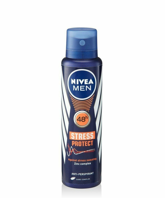 Nivea Men Antiperspirant Deodorant Spray Stress Protect Zinc Complex 5.07 Ounce