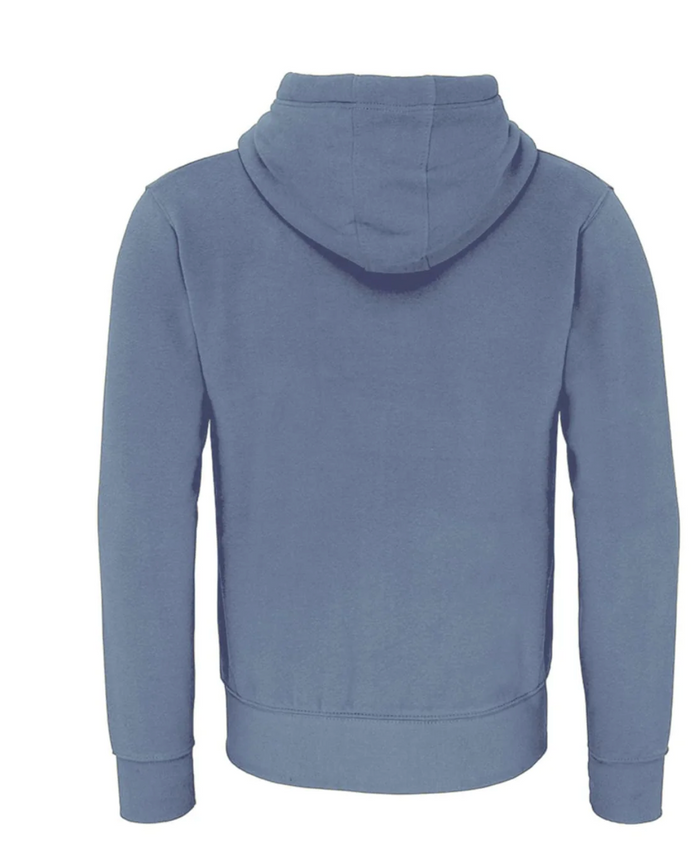 Old Guys Rule 'Stacked Logo Zip Hoodie - STONE BLUE