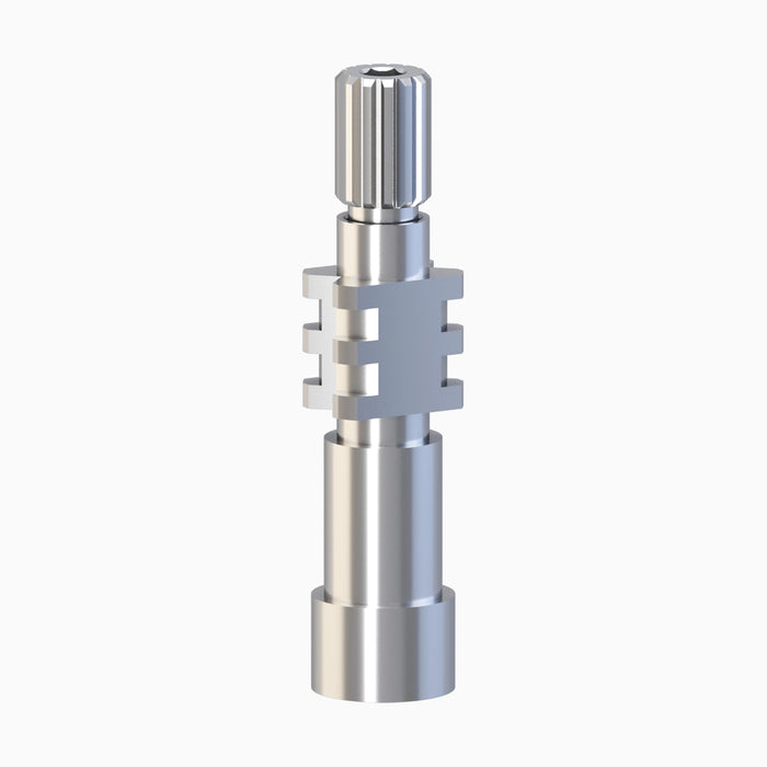 Open Tray, Single-Unit Impression Coping, Tall