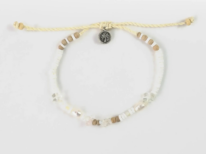 PINEAPPLE LOVE IS HERE NATURAL STONE, PEARL & SHELL- LIMA-007