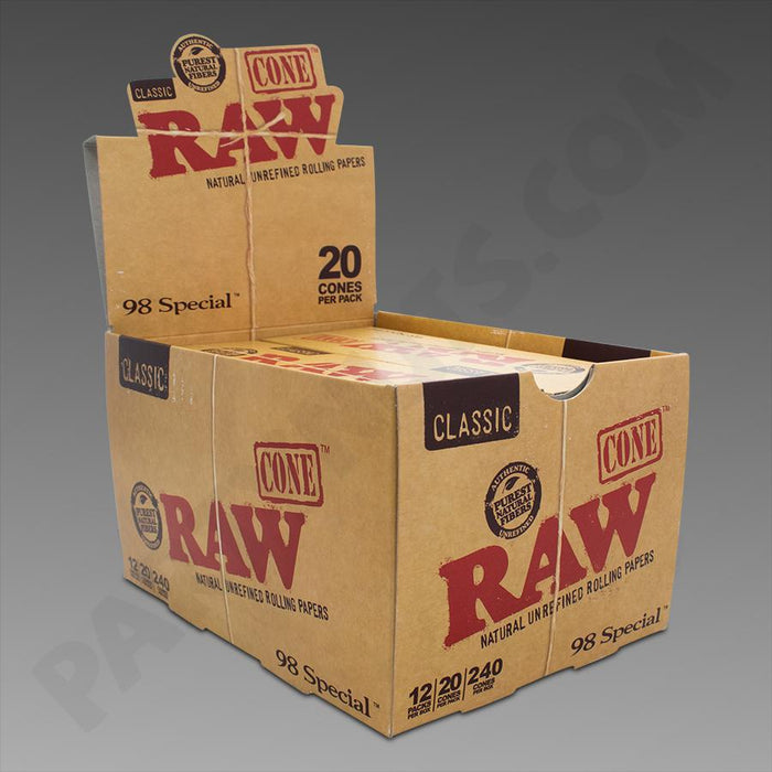 RAW CONES 98 SPECIAL | 20 CT | 12PK