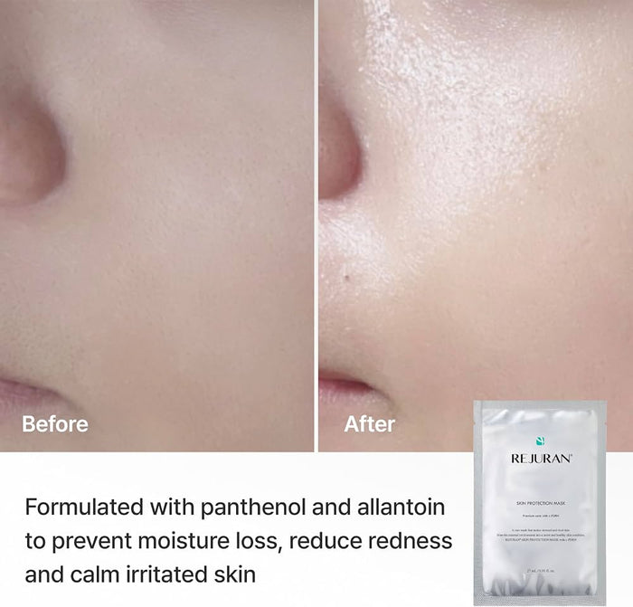 Rejuran Skin Protection Mask Sheet (1 Sheet) قناع ريجوران لحماية البشرة - Princess Cosmetics Qatar