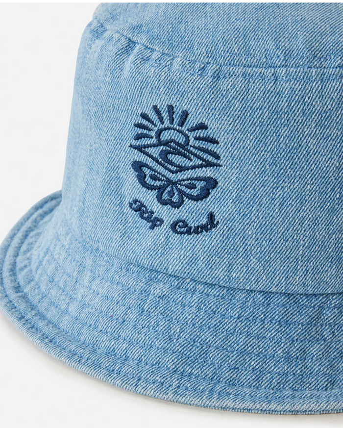 Rip Curl Denim Short Brim Bucket Hat